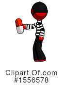 Red Design Mascot Clipart #1556578 by Leo Blanchette