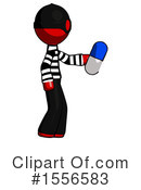 Red Design Mascot Clipart #1556583 by Leo Blanchette