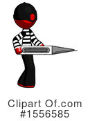 Red Design Mascot Clipart #1556585 by Leo Blanchette