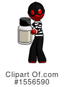 Red Design Mascot Clipart #1556590 by Leo Blanchette