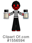 Red Design Mascot Clipart #1556594 by Leo Blanchette