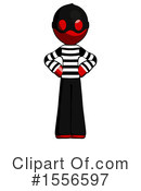 Red Design Mascot Clipart #1556597 by Leo Blanchette