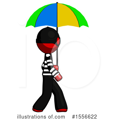 Royalty-Free (RF) Red Design Mascot Clipart Illustration by Leo Blanchette - Stock Sample #1556622