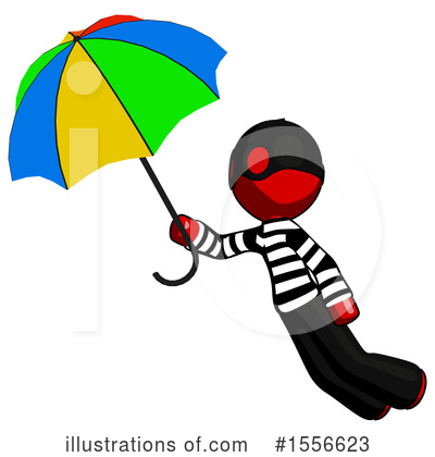 Royalty-Free (RF) Red Design Mascot Clipart Illustration by Leo Blanchette - Stock Sample #1556623