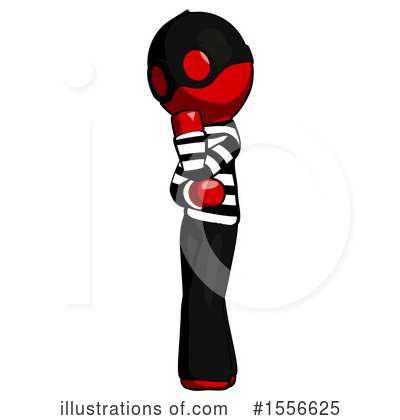 Royalty-Free (RF) Red Design Mascot Clipart Illustration by Leo Blanchette - Stock Sample #1556625