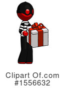 Red Design Mascot Clipart #1556632 by Leo Blanchette