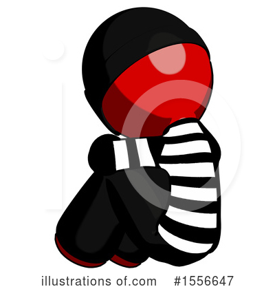 Royalty-Free (RF) Red Design Mascot Clipart Illustration by Leo Blanchette - Stock Sample #1556647