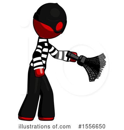 Royalty-Free (RF) Red Design Mascot Clipart Illustration by Leo Blanchette - Stock Sample #1556650