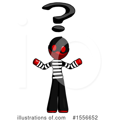 Royalty-Free (RF) Red Design Mascot Clipart Illustration by Leo Blanchette - Stock Sample #1556652