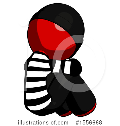Royalty-Free (RF) Red Design Mascot Clipart Illustration by Leo Blanchette - Stock Sample #1556668