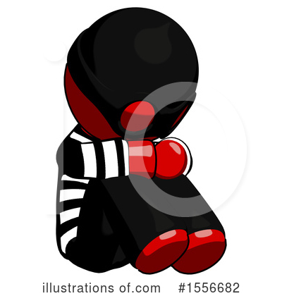 Royalty-Free (RF) Red Design Mascot Clipart Illustration by Leo Blanchette - Stock Sample #1556682