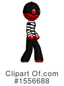 Red Design Mascot Clipart #1556688 by Leo Blanchette