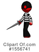 Red Design Mascot Clipart #1556741 by Leo Blanchette