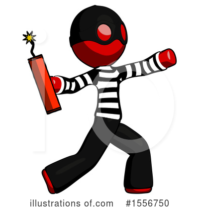 Royalty-Free (RF) Red Design Mascot Clipart Illustration by Leo Blanchette - Stock Sample #1556750