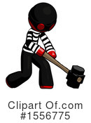 Red Design Mascot Clipart #1556775 by Leo Blanchette