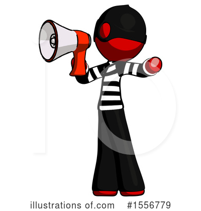 Royalty-Free (RF) Red Design Mascot Clipart Illustration by Leo Blanchette - Stock Sample #1556779
