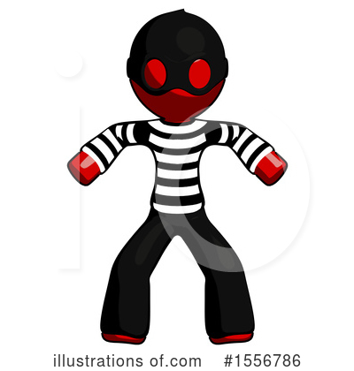 Royalty-Free (RF) Red Design Mascot Clipart Illustration by Leo Blanchette - Stock Sample #1556786