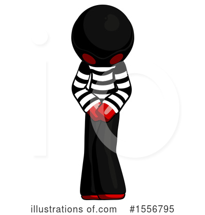 Royalty-Free (RF) Red Design Mascot Clipart Illustration by Leo Blanchette - Stock Sample #1556795