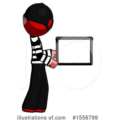 Royalty-Free (RF) Red Design Mascot Clipart Illustration by Leo Blanchette - Stock Sample #1556799