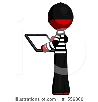 Royalty-Free (RF) Red Design Mascot Clipart Illustration by Leo Blanchette - Stock Sample #1556800