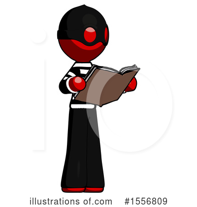 Royalty-Free (RF) Red Design Mascot Clipart Illustration by Leo Blanchette - Stock Sample #1556809
