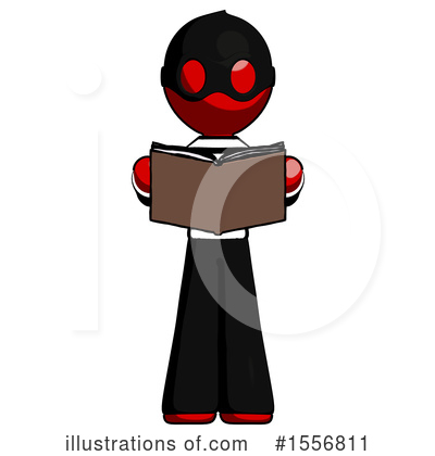 Royalty-Free (RF) Red Design Mascot Clipart Illustration by Leo Blanchette - Stock Sample #1556811
