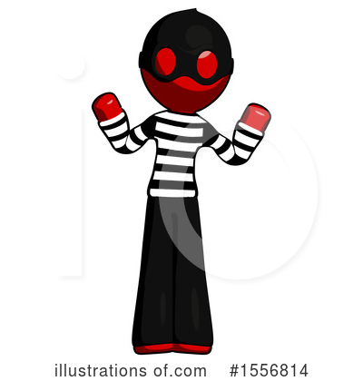 Royalty-Free (RF) Red Design Mascot Clipart Illustration by Leo Blanchette - Stock Sample #1556814
