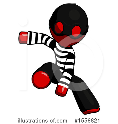 Royalty-Free (RF) Red Design Mascot Clipart Illustration by Leo Blanchette - Stock Sample #1556821