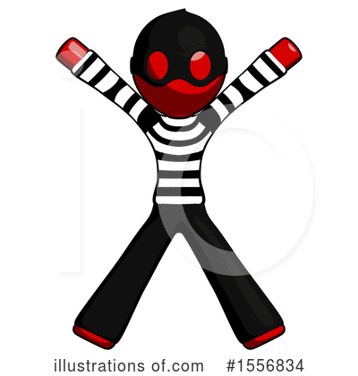 Royalty-Free (RF) Red Design Mascot Clipart Illustration by Leo Blanchette - Stock Sample #1556834