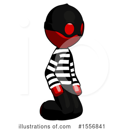 Royalty-Free (RF) Red Design Mascot Clipart Illustration by Leo Blanchette - Stock Sample #1556841