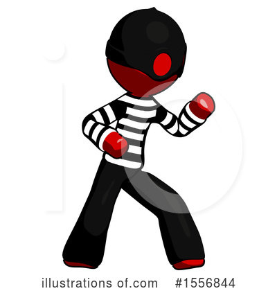 Royalty-Free (RF) Red Design Mascot Clipart Illustration by Leo Blanchette - Stock Sample #1556844