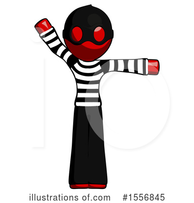 Royalty-Free (RF) Red Design Mascot Clipart Illustration by Leo Blanchette - Stock Sample #1556845