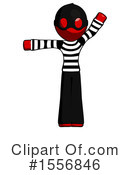 Red Design Mascot Clipart #1556846 by Leo Blanchette
