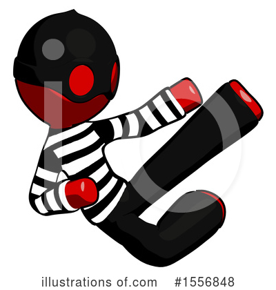 Royalty-Free (RF) Red Design Mascot Clipart Illustration by Leo Blanchette - Stock Sample #1556848