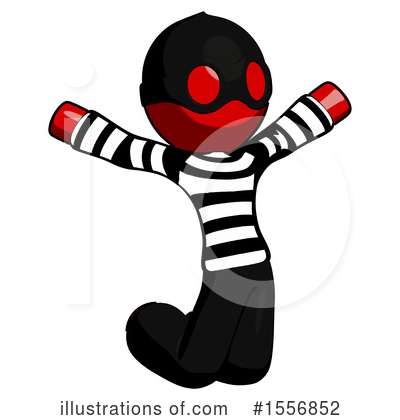 Royalty-Free (RF) Red Design Mascot Clipart Illustration by Leo Blanchette - Stock Sample #1556852