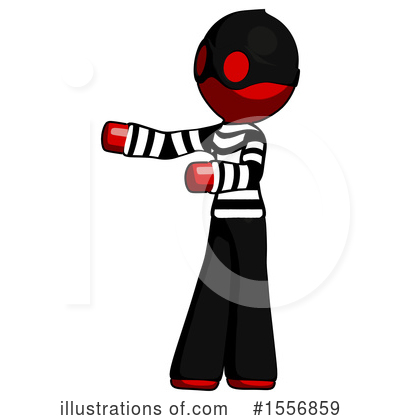 Royalty-Free (RF) Red Design Mascot Clipart Illustration by Leo Blanchette - Stock Sample #1556859