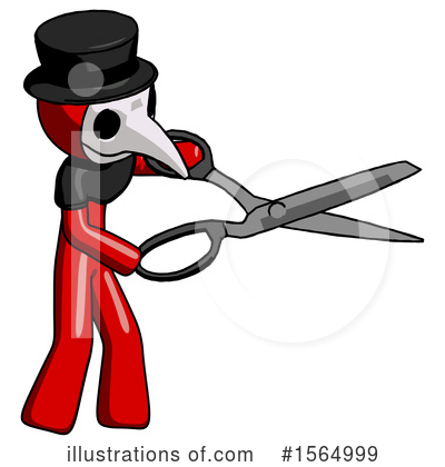 Royalty-Free (RF) Red Design Mascot Clipart Illustration by Leo Blanchette - Stock Sample #1564999
