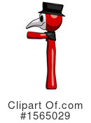 Red Design Mascot Clipart #1565029 by Leo Blanchette