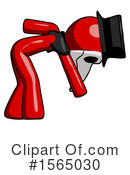 Red Design Mascot Clipart #1565030 by Leo Blanchette