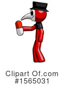 Red Design Mascot Clipart #1565031 by Leo Blanchette