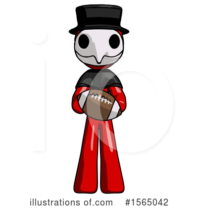 Royalty-Free (RF) Red Design Mascot Clipart Illustration by Leo Blanchette - Stock Sample #1565042