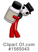 Red Design Mascot Clipart #1565043 by Leo Blanchette