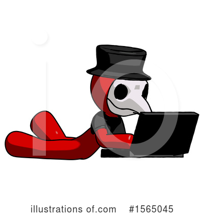 Royalty-Free (RF) Red Design Mascot Clipart Illustration by Leo Blanchette - Stock Sample #1565045