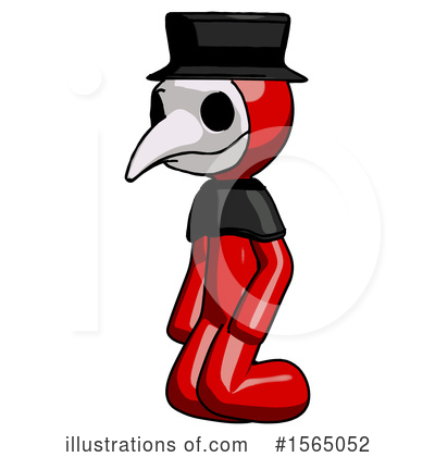 Royalty-Free (RF) Red Design Mascot Clipart Illustration by Leo Blanchette - Stock Sample #1565052