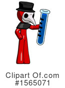 Red Design Mascot Clipart #1565071 by Leo Blanchette