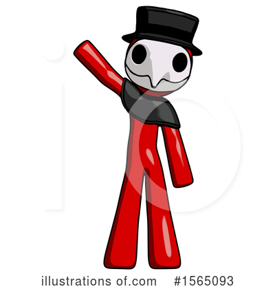 Royalty-Free (RF) Red Design Mascot Clipart Illustration by Leo Blanchette - Stock Sample #1565093