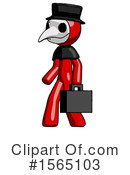 Red Design Mascot Clipart #1565103 by Leo Blanchette