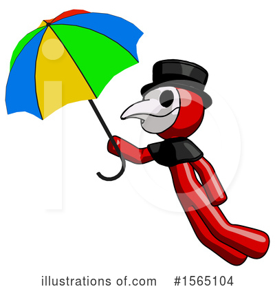 Royalty-Free (RF) Red Design Mascot Clipart Illustration by Leo Blanchette - Stock Sample #1565104