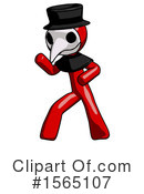 Red Design Mascot Clipart #1565107 by Leo Blanchette
