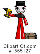 Red Design Mascot Clipart #1565127 by Leo Blanchette